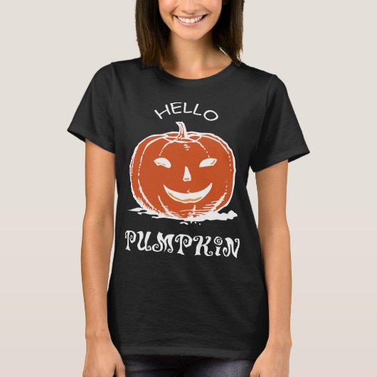 Herfst Pumpkin Shirt, herfst Shirt, Spooky Season T-shirt (Voorkant)