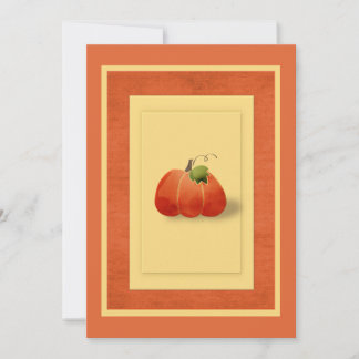 Herfst Pumpkin Simple op maat Kaart