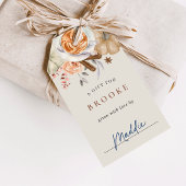 Herfst Pumpkin Spice Baby Shower Display Cadeaulabel