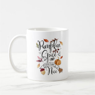 Herfst Pumpkin Spice en alles wat goed is Koffiemok