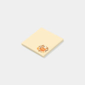 Herfst Pumpkin Spice Post-It Notes (Schuin)