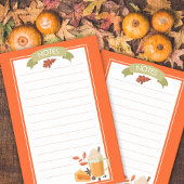 Herfst Pumpkin Spice Post-It Notes
