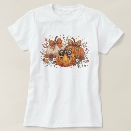 Herfst Pumpkin T-shirt (Design voorkant)