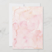 Herfst Pumpkin Tea Party Baby is Baby shower brouw Kaart (Achterkant)