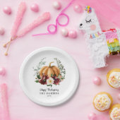 Herfst Pumpkin-Thanksgiving Papieren Bordje (Feest)