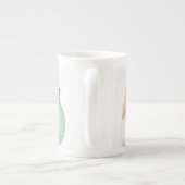 Herfst Pumpkin Trio Porselein Kop (Achterkant)