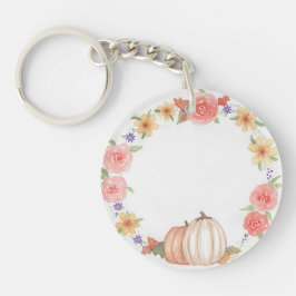 Herfst Pumpkin Trio Sleutelhanger