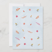 Herfst Pumpkin Truck Birthday Kaart (Achterkant)