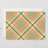 Herfst Pumpkin Truck Foto Birthday Uitnodiging (Achterkant)