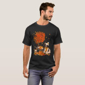 Herfst Pumpkin Truck Mappe Tha T-shirt (Voorkant volledig)
