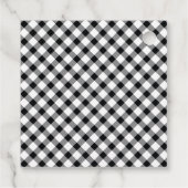 Herfst Pumpkin Truck | Zonnebloemen Baby BBQ Showe Bedankjes Labels (Achterkant)