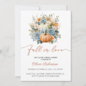 Herfst Pumpkin Vrijgezellenfeest Kaart (Voorkant)