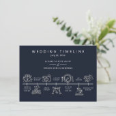 Herfst Pumpkin Weddenschap tijdlijn (Staand voorkant)