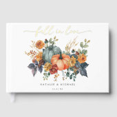 Herfst Pumpkin Wedding Gastenboek (Voorkant)