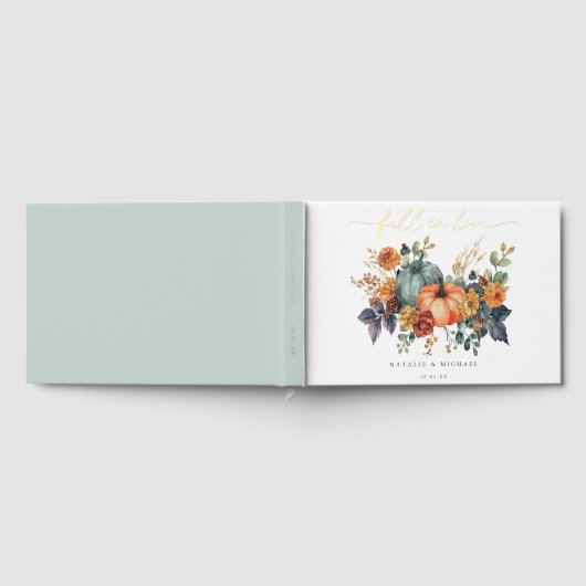 Herfst Pumpkin Wedding Gastenboek (Volledig)