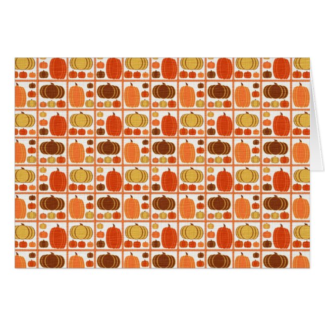 Herfst Pumpkins (Voorkant Horizontaal)