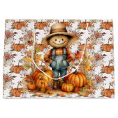 Herfst Pumpkins and Florals Groot Cadeauzakje (Voorkant)