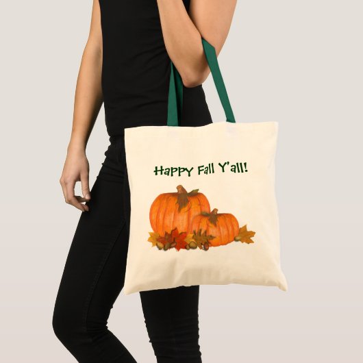 Herfst Pumpkins Bag Tote Bag (Voorkant (product))