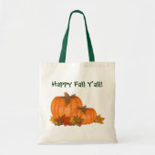 Herfst Pumpkins Bag Tote Bag (Voorkant)