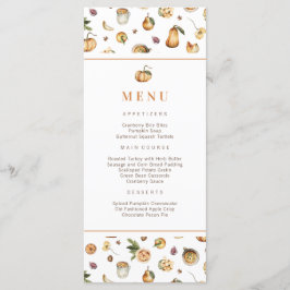 Herfst Pumpkins Friendsgiving Thanksgiving Menu