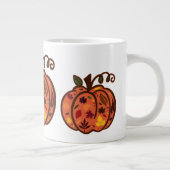 Herfst Pumpkins Grote Koffiekop (Rechts)