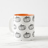 Herfst Pumpkins Mok (Voorkant links)