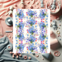 Herfst Pumpkins Pastel Blue Botanical Floral