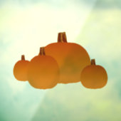 Herfst Pumpkins Raamsticker (Vel 3)
