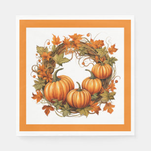 Herfst Pumpkins Servet
