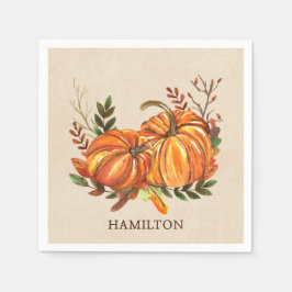 Herfst Pumpkins Servet