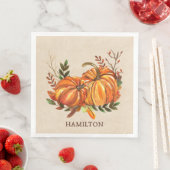 Herfst Pumpkins Servet (Insitu)