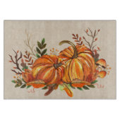 Herfst Pumpkins Snijplank (Voorkant)
