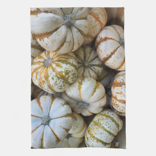 Herfst Pumpkins Theedoek (Verticaal)