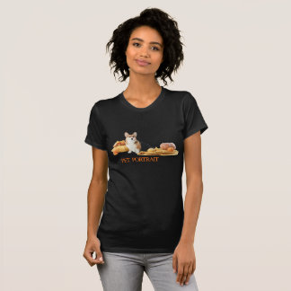 Herfst Pup & Pompoenen T-shirt