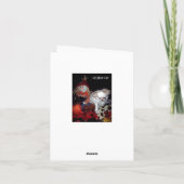 Herfst Puppy Card Feestdagen Kaart (Achterkant)