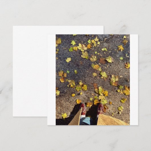 Herfst puzzel (Voorkant / Achterkant)