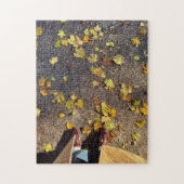 Herfst puzzel legpuzzel (Verticaal)