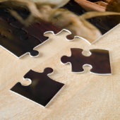 Herfst puzzels laten de puzzels de herfst verlaten (Zijkant)