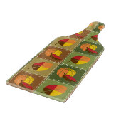 Herfst Quilt Glass Cutting Board Snijplank (Hoek)