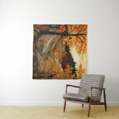 Herfst Quilt Tapestry Wandkleed (In Situ (horizontaal))