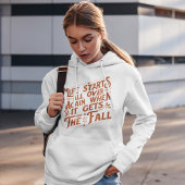 Herfst Quote Hoodie