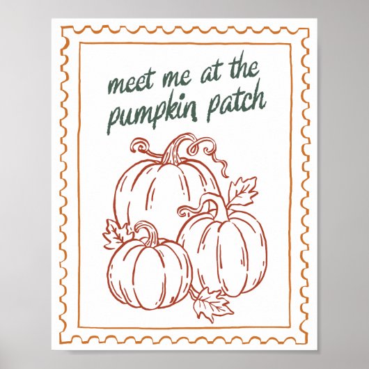 Herfst Quote Poster (Voorkant)