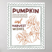 Herfst Quote Poster (Voorkant)