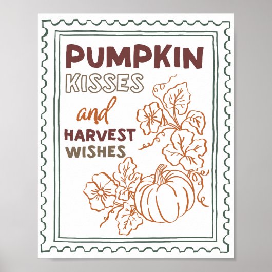 Herfst Quote Poster (Voorkant)
