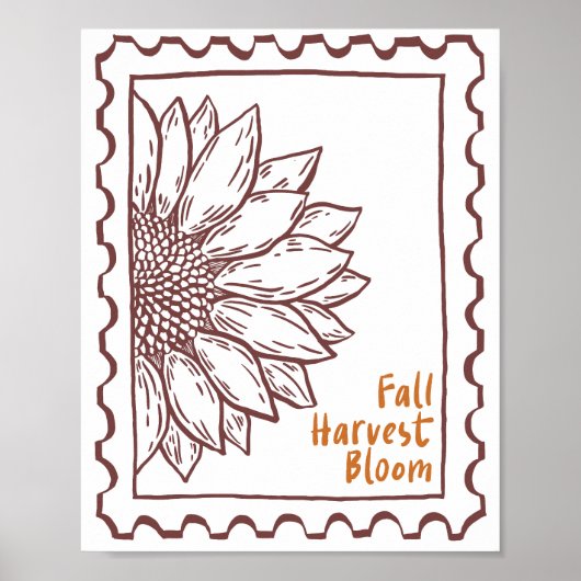 Herfst Quote Poster (Voorkant)