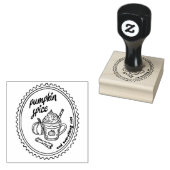 Herfst Quote Stamp Rubberstempel (Gestempeld)