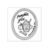 Herfst Quote Stamp Rubberstempel (Afrduk)
