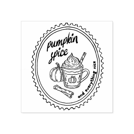 Herfst Quote Stamp Rubberstempel (Afrduk)