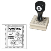 Herfst Quote Stamp Rubberstempel (Gestempeld)