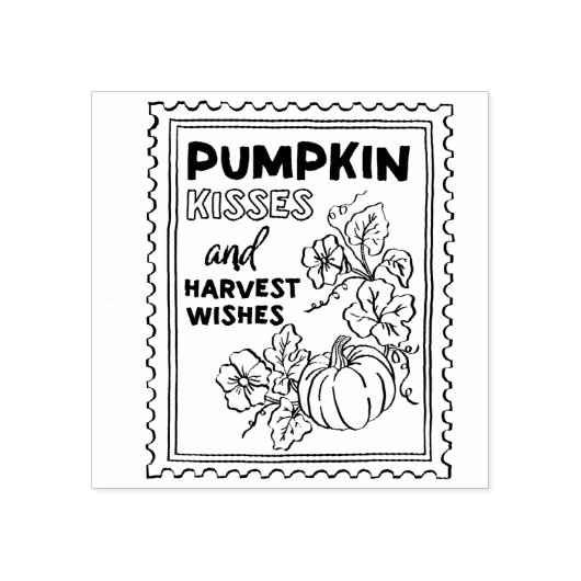 Herfst Quote Stamp Rubberstempel (Afrduk)